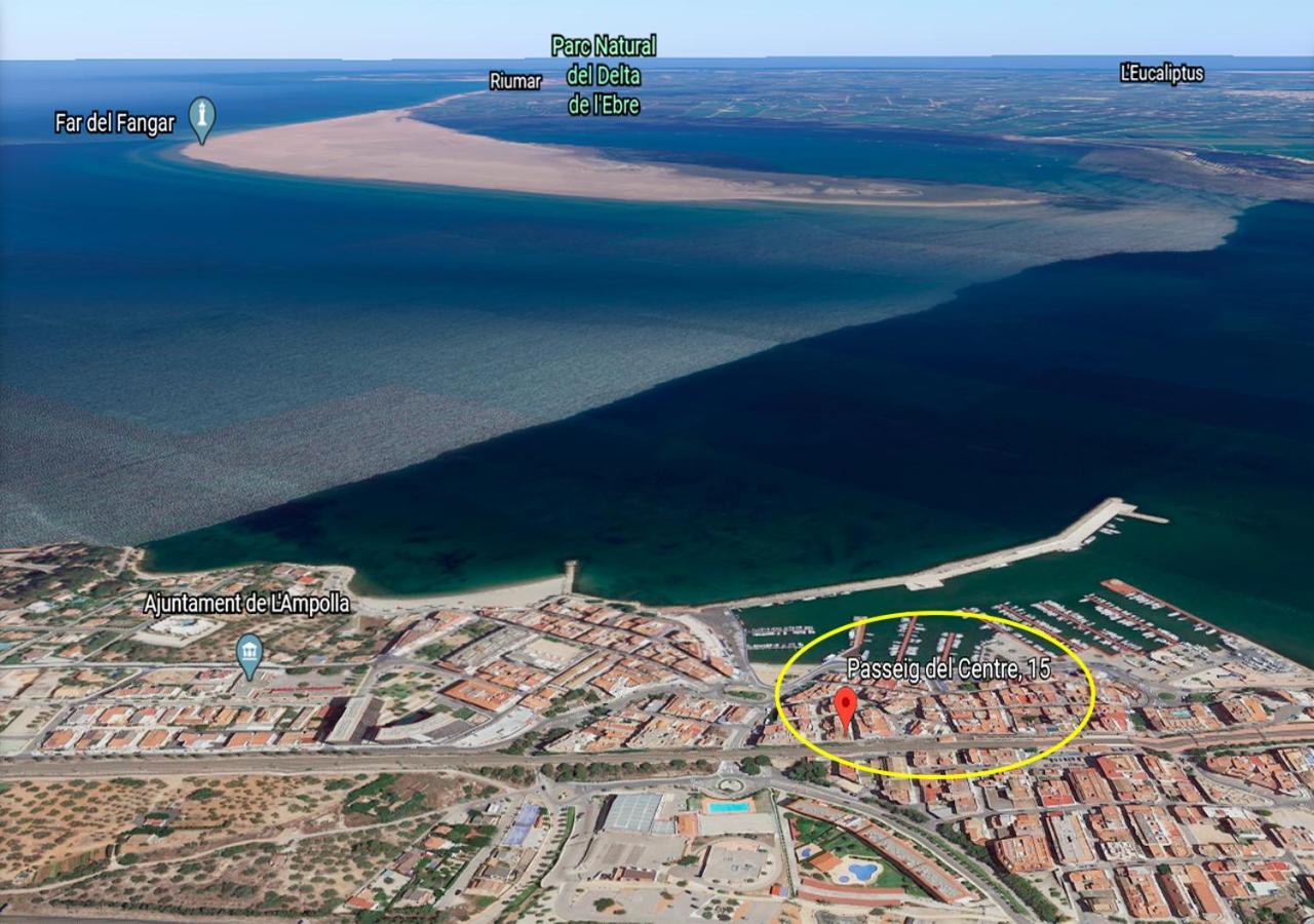 Bonito Loft En L'Ampolla Lägenhet Exteriör bild
